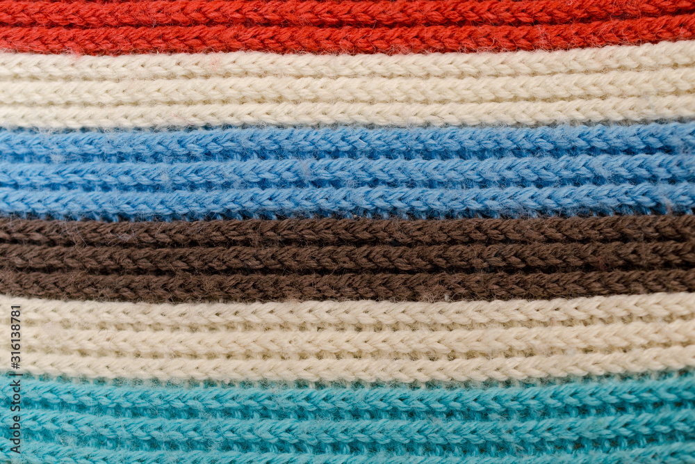 Wool hand knit pattern. Wool hand knit pattern.