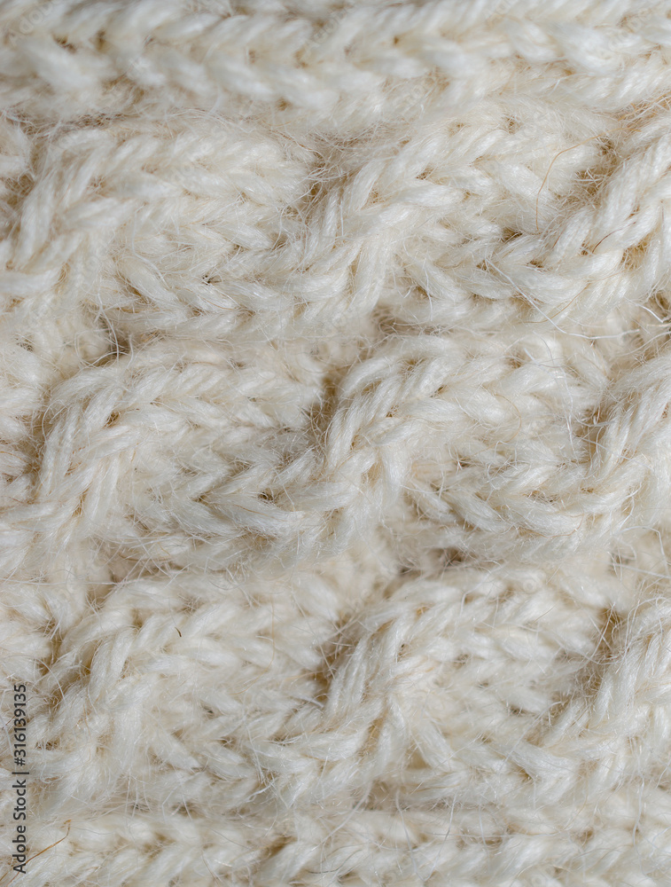 Wool hand knit pattern. Wool hand knit pattern.