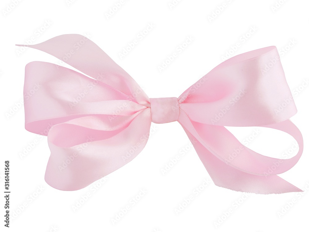 pink and purple ribbon as decoration