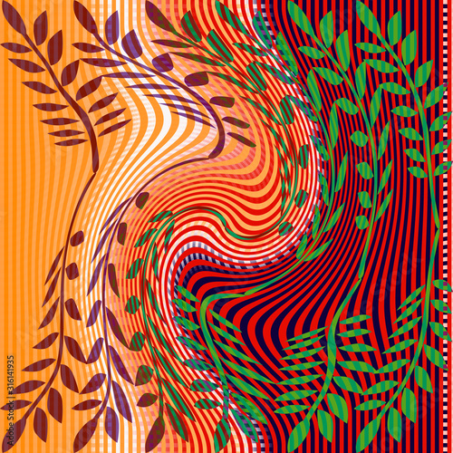 Abstract background,ornament for wallpaper for walls,It can be used as a pattern for the fabric,tapestry