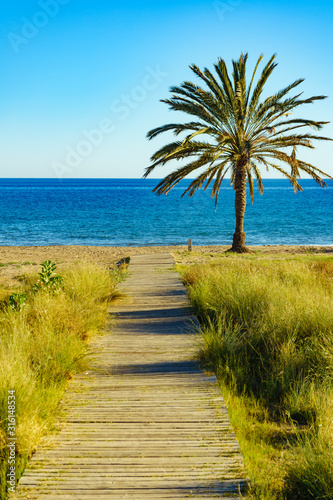 Percheles Beach  Murcia Spain