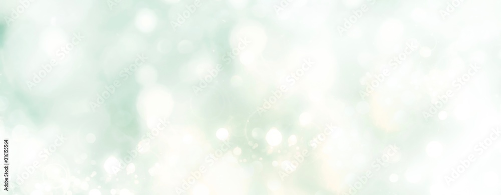 Abstract magic christmas background with bokeh lights - obrazy, fototapety, plakaty 