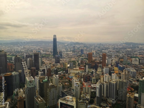 kuala lumpur seen from the KL tower © robypangy