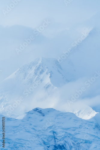 Denali Mountain Curves  © George Kerr
