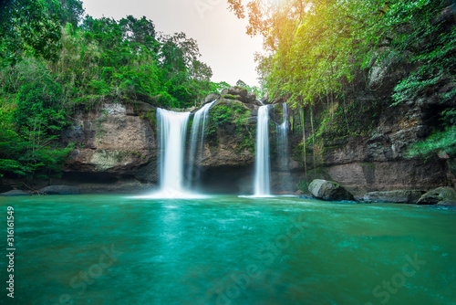 Haew Suwat Waterfall at Khao Yai National Park, Thailand