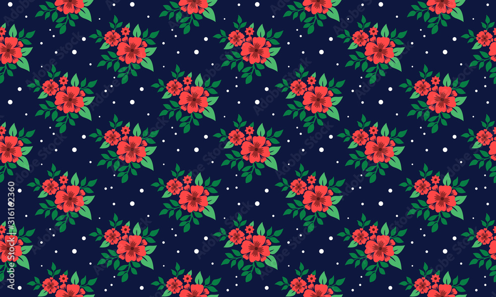 Flower pattern background for Christmas, with leaf and flower elegant pattern. Flower pattern background for Christmas, with leaf and flower elegant pattern.