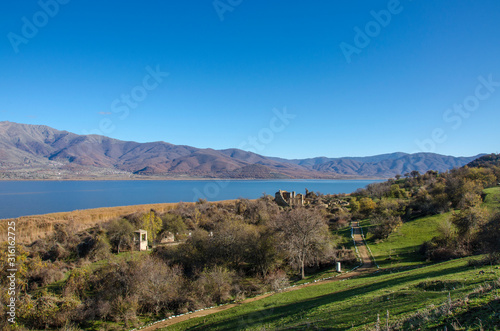 Prespes, Greece - Small Prespa Lake - Agios Achillios, Florina photo