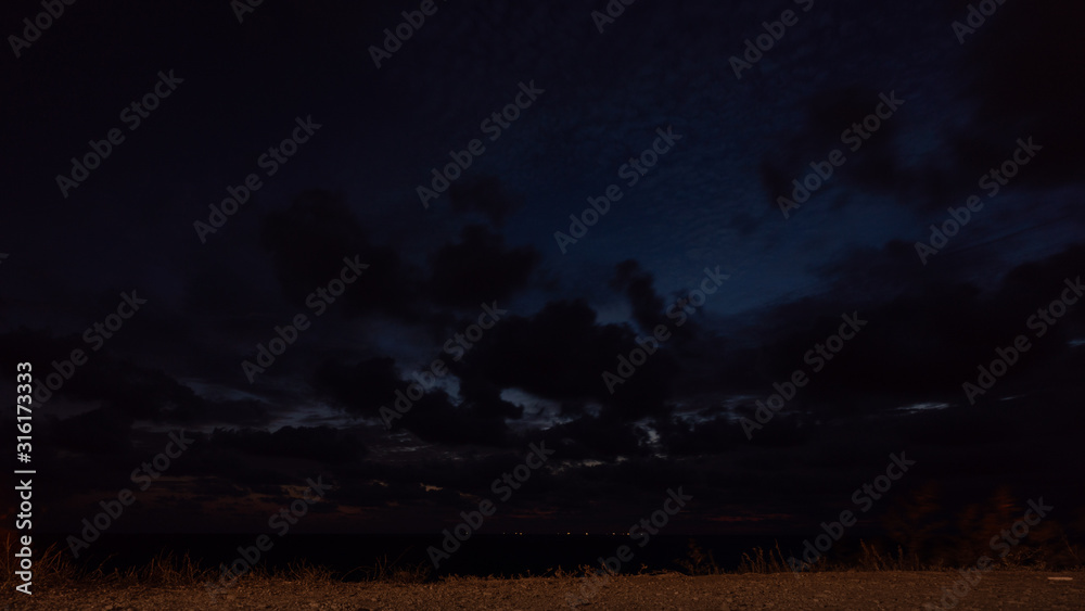 Beautiful cloudscape over Black sea Beautiful cloudscape over Black sea