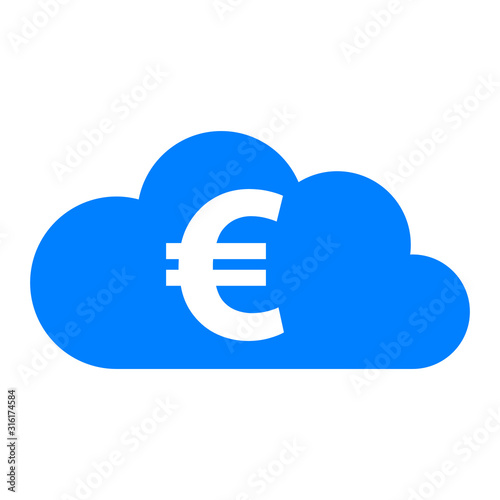 Euro und Wolke