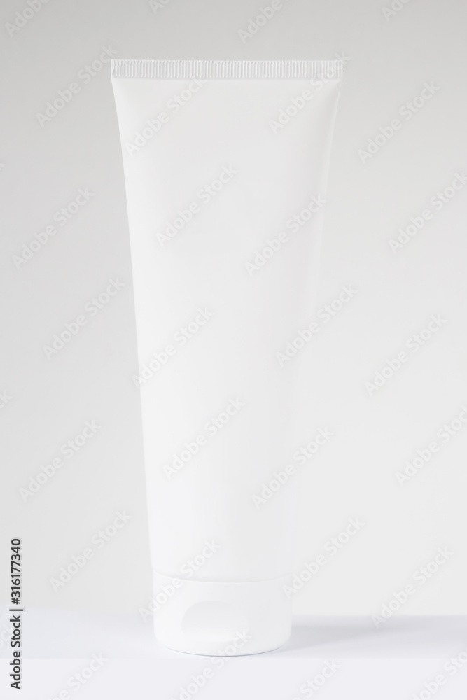 Blank White cosmetic tube pack Of Cream, Balm, Gel, Medicine, Cosmetic. Ready package design. Blank White cosmetic tube pack Of Cream, Balm, Gel, Medicine, Cosmetic. Ready package design.