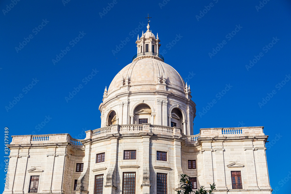 National Pantheon, the Church of Santa Engracia, located in the Alfama neighborhood