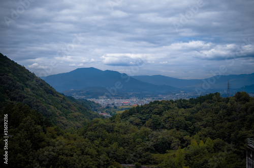 view of mountains