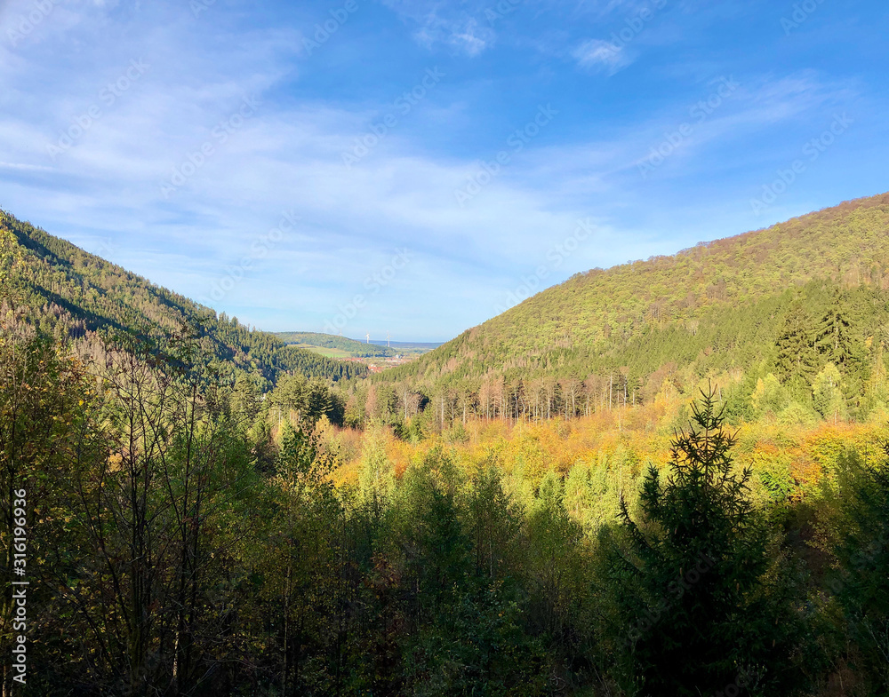 autumn in the mountains