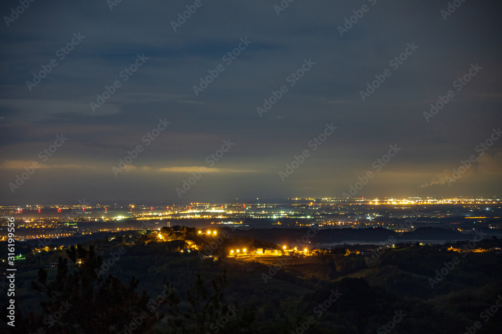 Obraz premium city at night