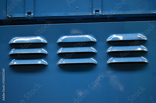 Air vent on industrial Equipment