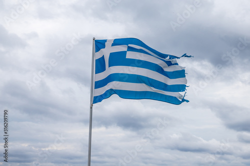 Griechische Flagge