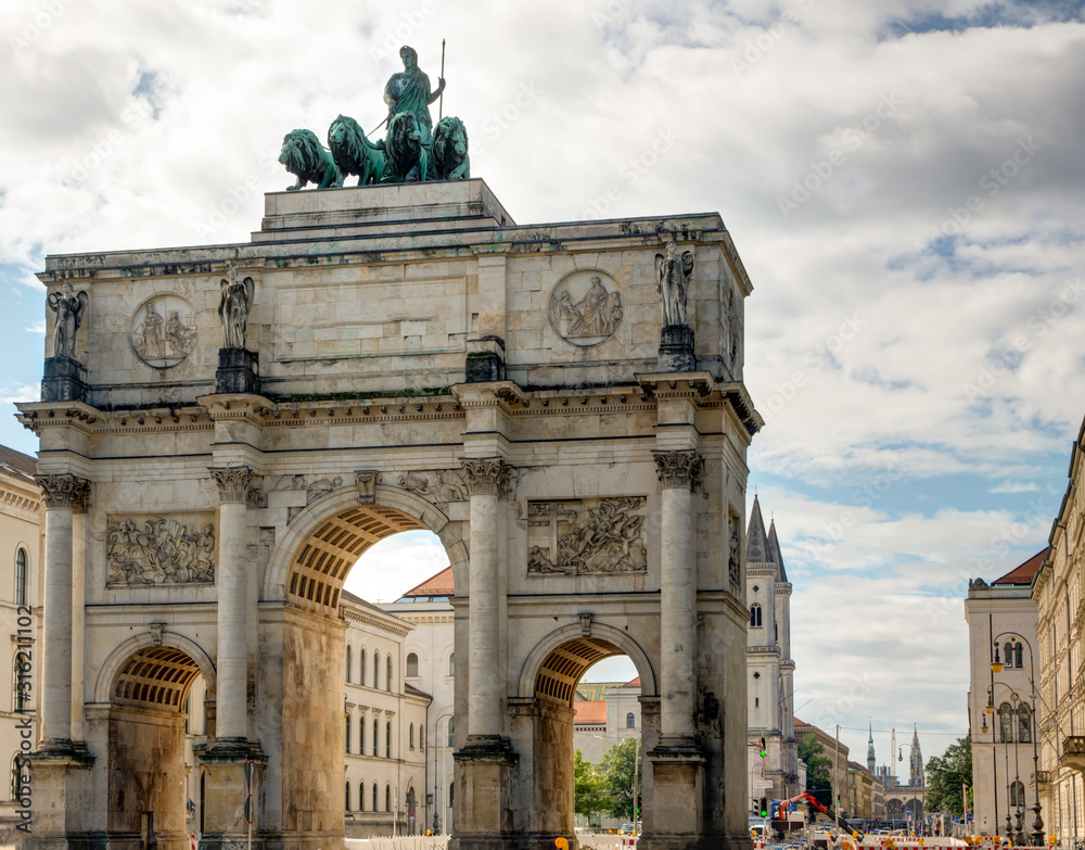 Obraz premium Siegestor in Munich