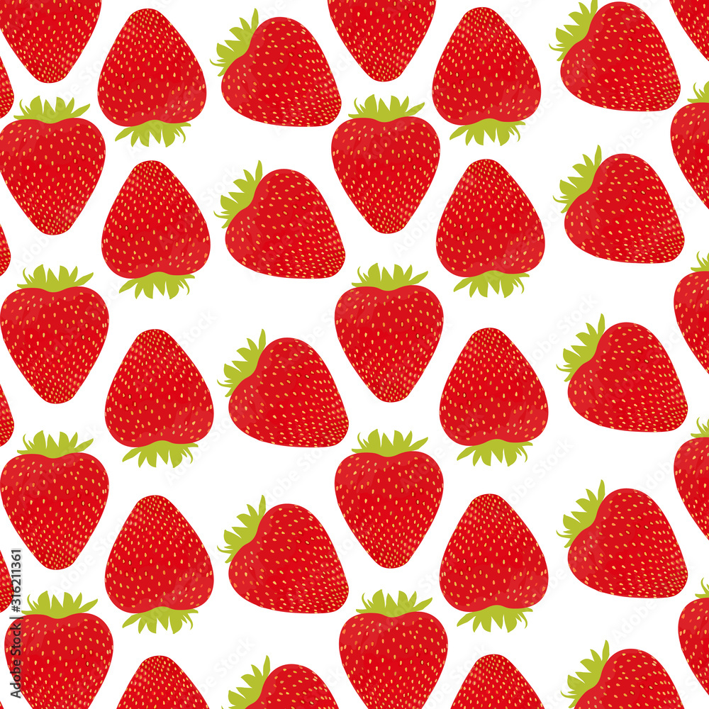 seamless pattern with strawberries seamless pattern with strawberries