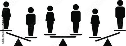Gender balance icon