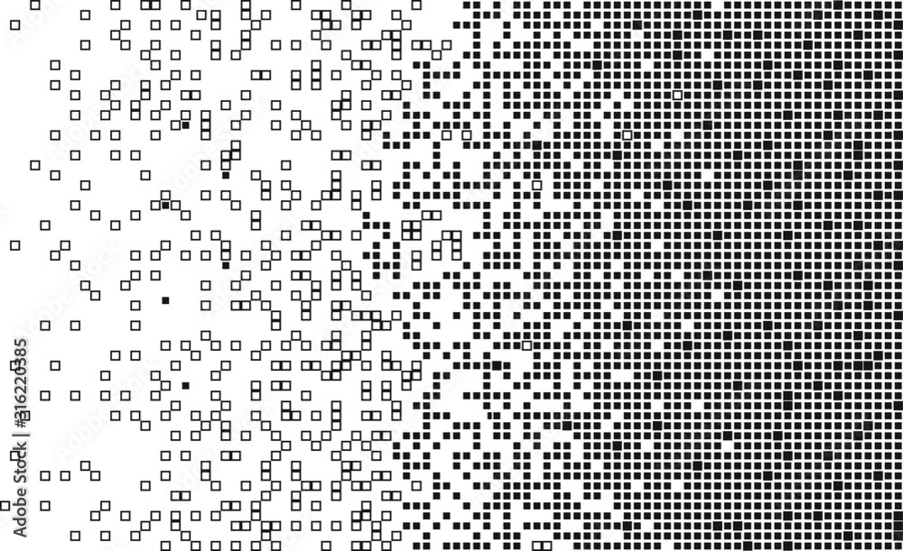 disintegration, Dispersed background disintegration, Dispersed background