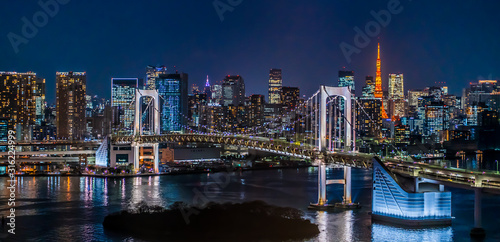 東京 台場 レインボーブリッジ 夜景 ~Tokyo Daiba Night View~