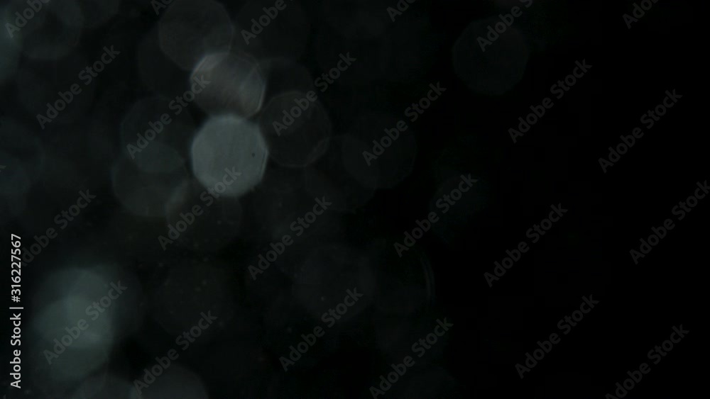 Water Bokeh hitting Screen Overlay Graphic Element