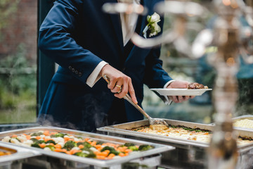 catering wedding buffet for events 