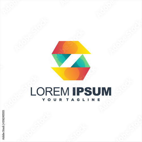 Free Download awesome letter s logo design - GFXLoad