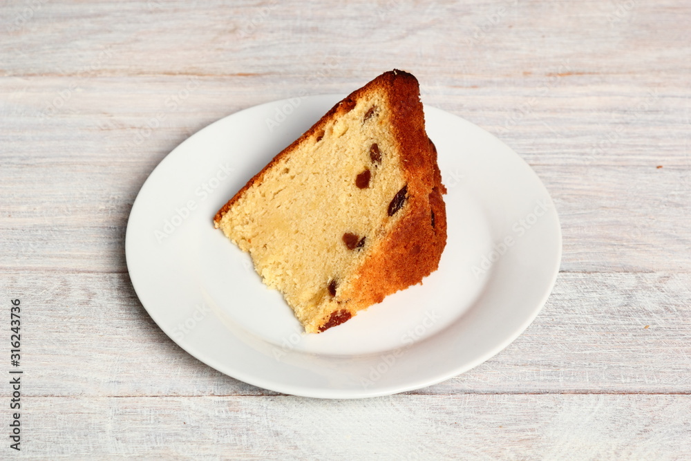 Cake with raisins Cake with raisins