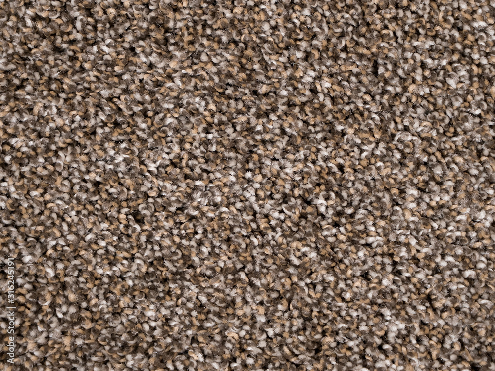 Macro closeup soft brown carpet rug texture Macro closeup soft brown carpet rug texture