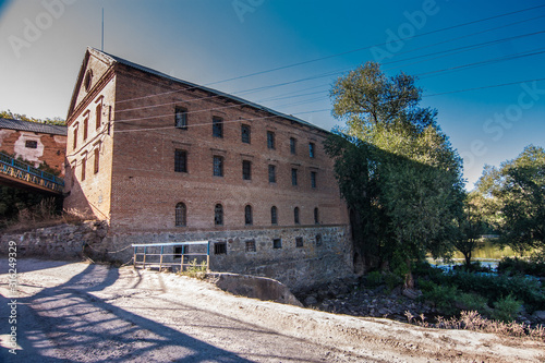 Old building of water mill in Zhytomyr oblast, Ukraine