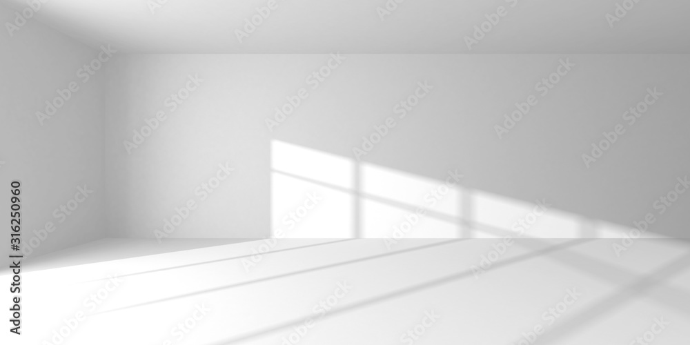 Futuristic White Architecture Design Background