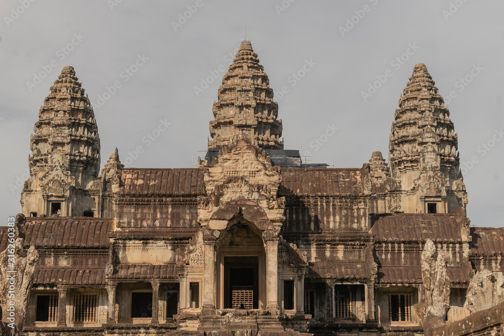  Angkor Wat / Ta Prohm Khmer Temple, detail