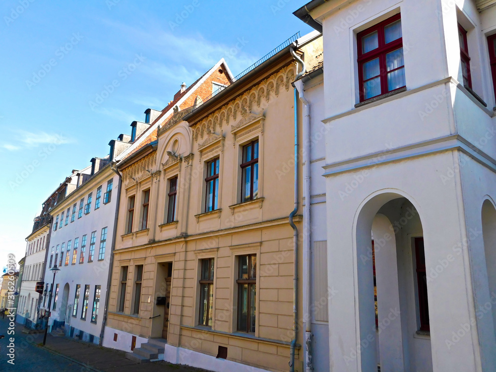 Häuser einer historischen Altstadt