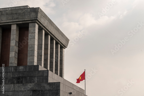  Ho Chi Minh Mausoleum in Hanoi
