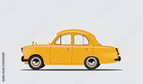 a car for travel, leisure, rental, family, road trip. beautiful car on a white isolated background