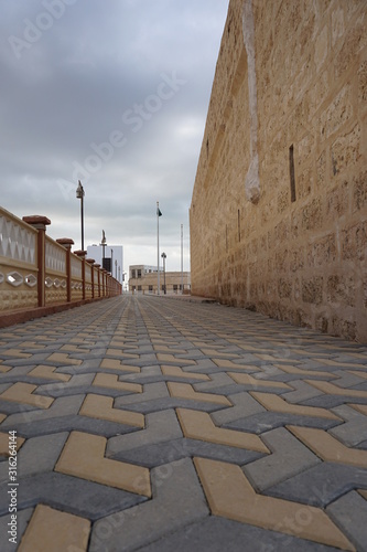 Step of Fortress of Al Wajh Historical Area, Al Wajh City, Saudi Arabia