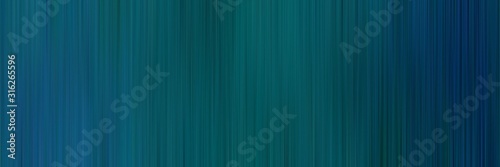 abstract horizontal banner background with stripes and teal green, very dark blue and teal colors