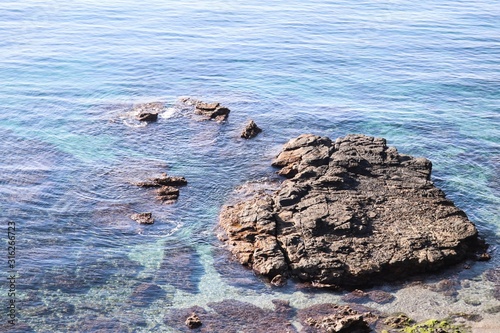 Fototapeta Naklejka Na Ścianę i Meble -  rocks in the sea