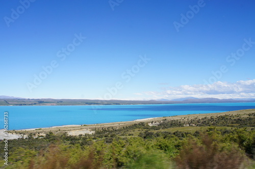 New Zealand Turquoise Color Lake © s.k.p.