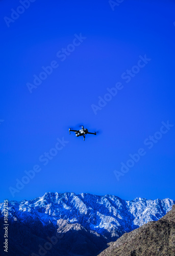 Personal Surveillance Tool - Drone at Altitude. © Bryan Kelly