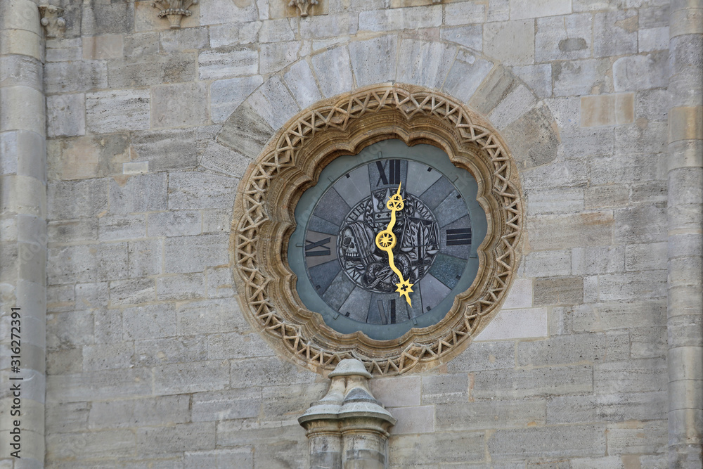 St. Stephen Cathedral Clock in Vienna Austria St. Stephen Cathedral Clock in Vienna Austria