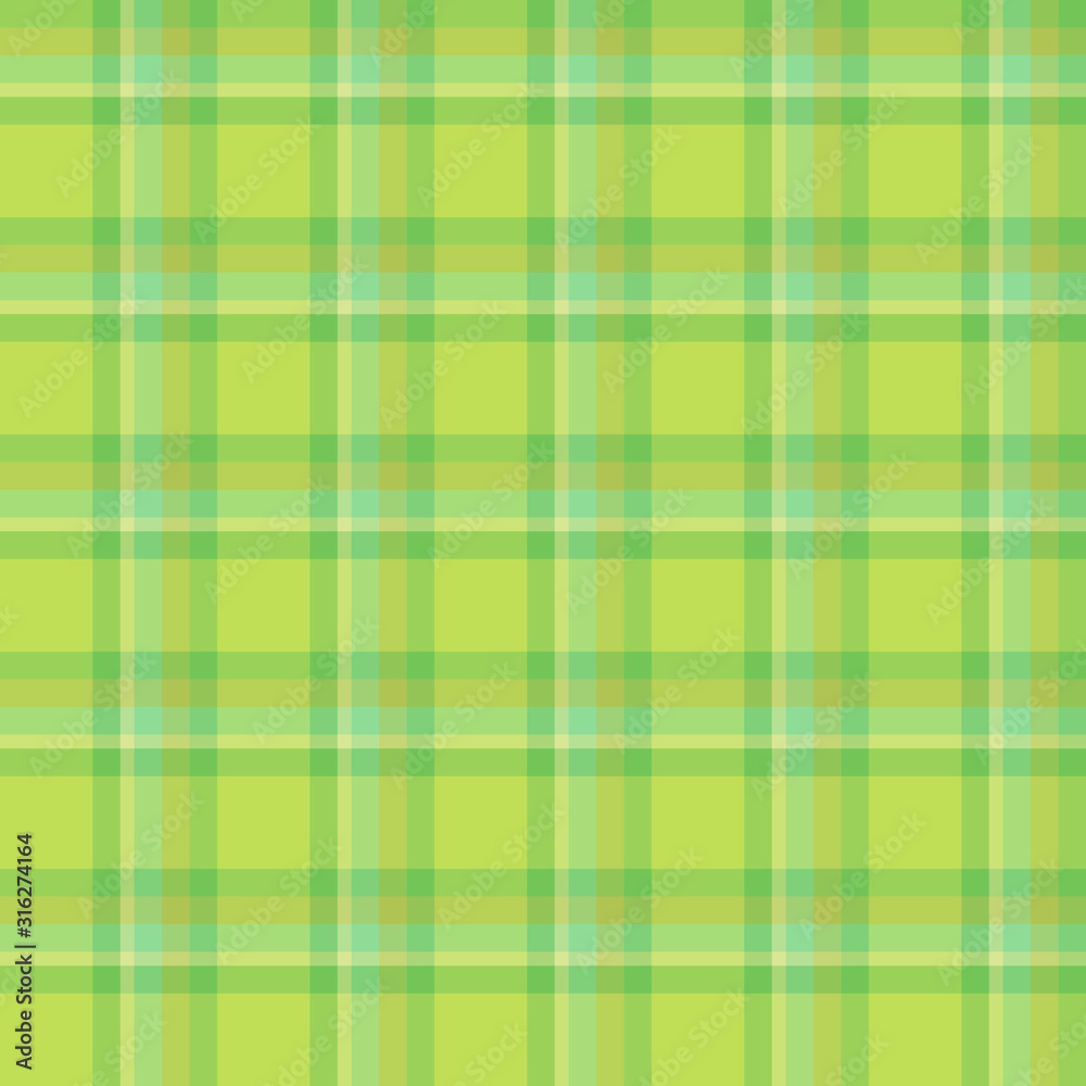 Fototapeta premium Checkered background colors of young grass. Seamless pattern for your design.