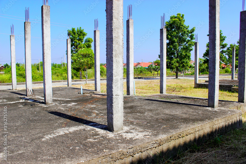 Fototapeta premium Residential structure Abandoned