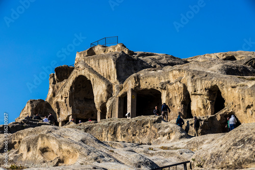 The ancient Cave City of Uplisziche, Georgia, Asia