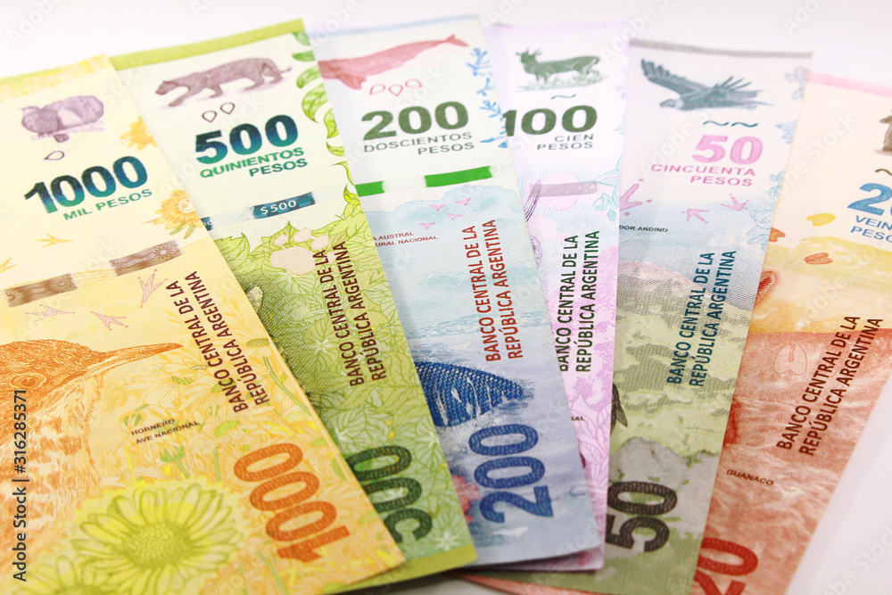 Argentine Money - Currency of Argentine, Pesos argentinos Argentine Money - Currency of Argentine, Pesos argentinos