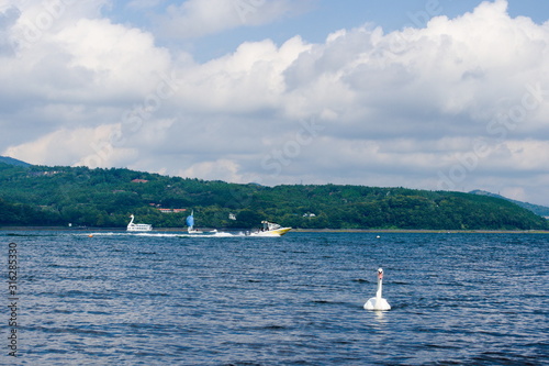 sailing boat in sea