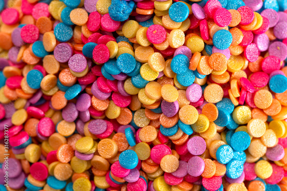 Glittery Rainbow Sprinkles for Decorating your Baked Goods Glittery Rainbow Sprinkles for Decorating your Baked Goods