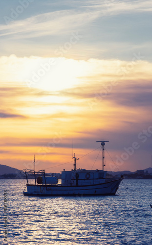 sunset in the port of alcudia © juanjo