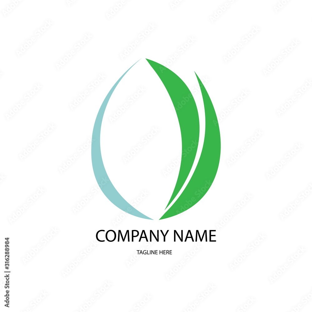 Obraz premium aloevera logo vector